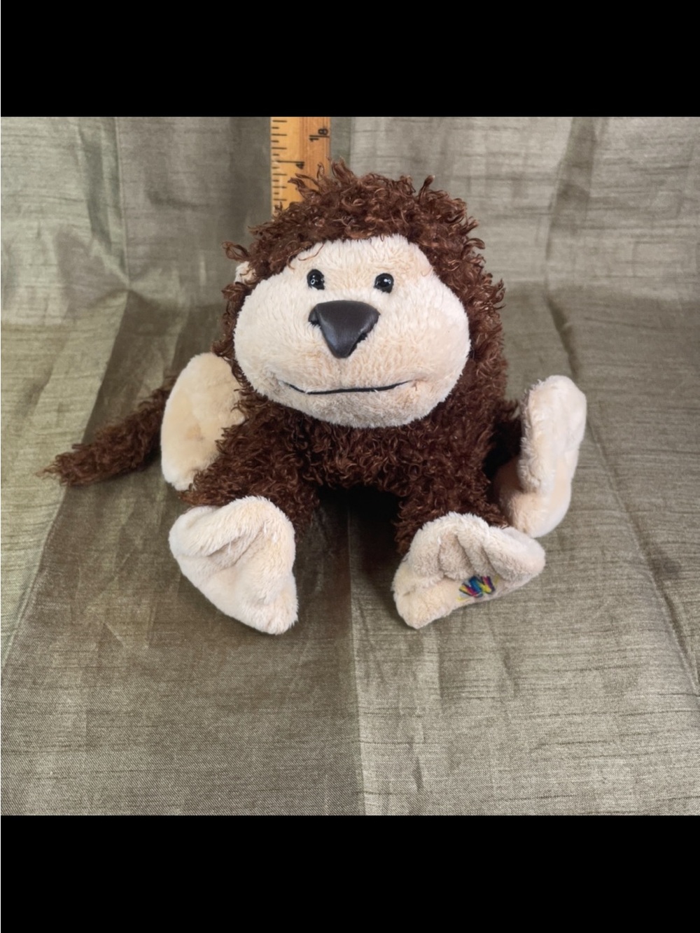 Ganz Webkinz Cheeky Monkey HM080 Plush Stuffed Animal NO CODE - Preowned